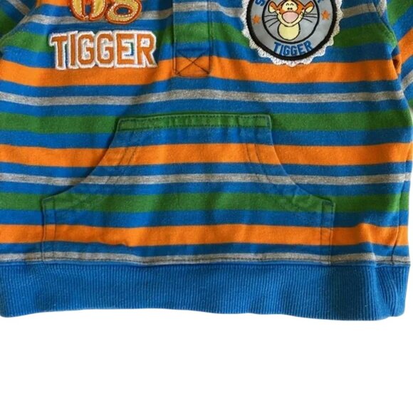 Disney Baby Stripe Star Player Tigger Hoodie 12 Months - Picture 10 of 13